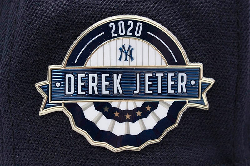 NEW ERA NEW YORK YANKEES 59FIFTY FITTED CAP (NAVY/DEREK JETER 2020 HALL OF FAME)