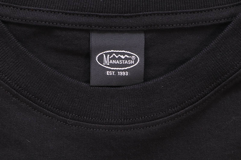 MANASTASH MICKY HELLOW FOLKS L/S TEE (792-5230013-010:BLACK)