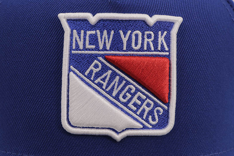 NEW ERA NEW YORK RANGERS 9FORTY AF ADJUSTABLE CAP (85TH ANNIVERSARY/GREY UNDER VISOR/ROYAL BLUE BLACK)