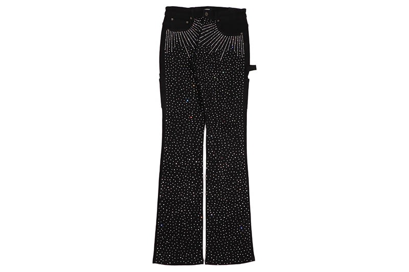 KINDRED DOUBLE KNEE STACKED FIT PANTS (KD2213P:BLACK)