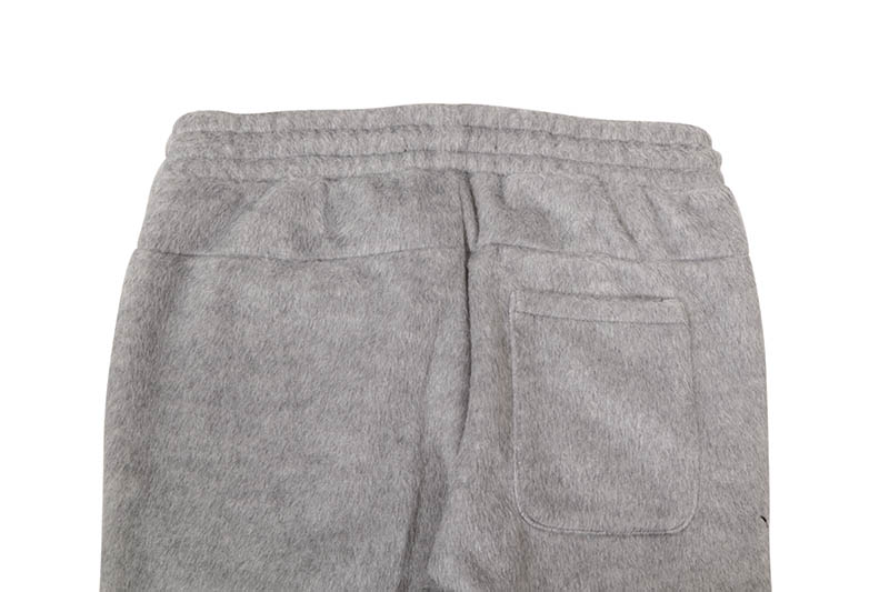 COPPER RIVET SAINTS MOHAIR PEARL STACKED SWEATPANTS (531581-GY:GRAY)