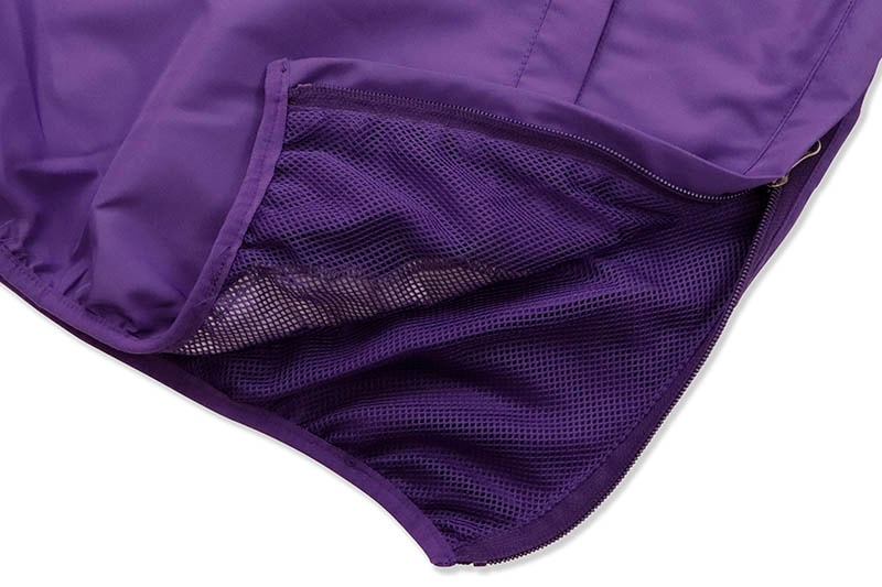 STARTER LOS ANGELES LAKERS SIDE LINE ANORAK V-NECK PULLOVER (LA130665:PURPLE/YELLOW)