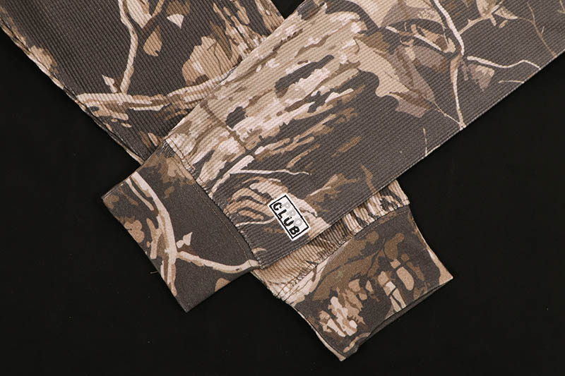 PRO CLUB HEAVYWIDE 2FER THERMAL LONG SLEEVE (BLACK/TREE CAMO) 56PC0104