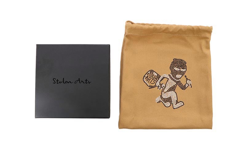 STOLEN ARTS WHITE SKULL ROLLER BELT
