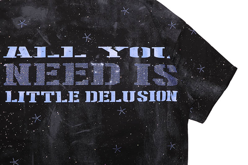 BKYS DELUSION FRENCH TERRY CROPPED TEE (T1488:BLACK)