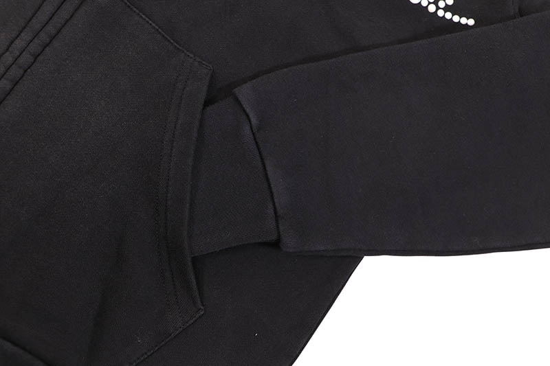 COOKIES BLACK PEARL FRENCH TERRY FULL ZIP HOODIE (BLACK) CM263HFC05