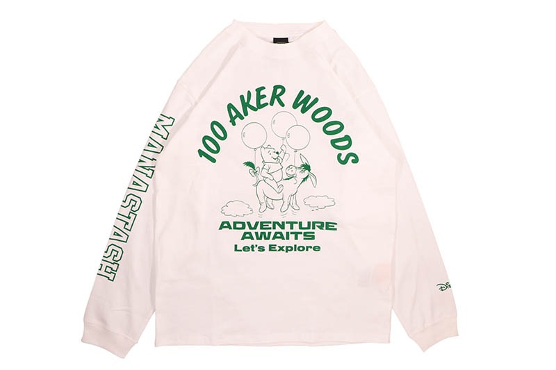 MANASTASH WINNIE THE POOH L/S TEE (792-5230015-030:WHITE)
