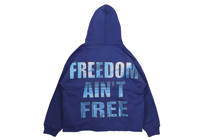 FOCUS STREET LIBERTY CROPPED HOODIE (80771:ROYAL)