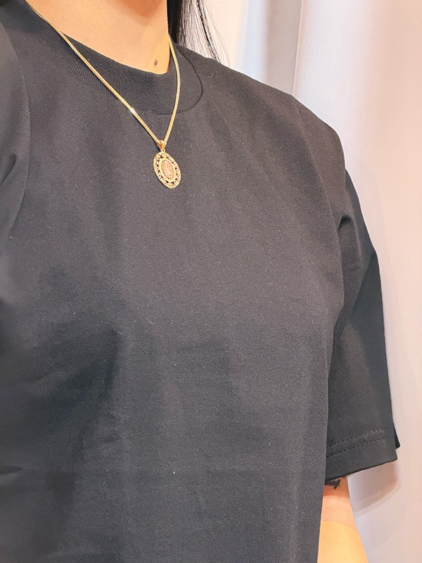 VIRGIN MARY OVAL CHARM