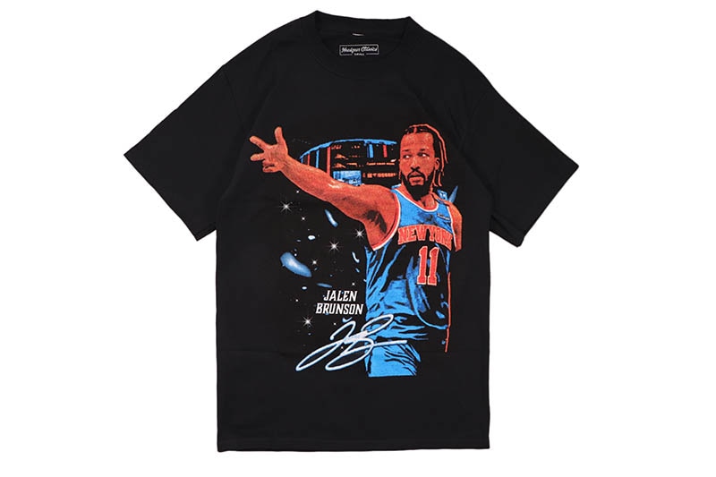 HEADGEAR CLASSICS JALEN BRUNSON #1 T-SHIRTS (BLACK)