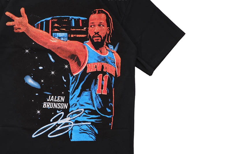 HEADGEAR CLASSICS JALEN BRUNSON #1 T-SHIRTS (BLACK)