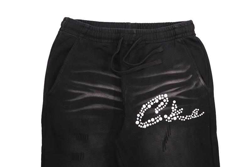 COOKIES BLACK PEARL FRENCH TERRY SWEATPANTS (BLACK) CM263BKP04