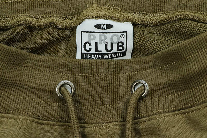 PRO CLUB HEAVYWEIGHT FRENCH TERRY SHORT (OLIVE DRAB) 197