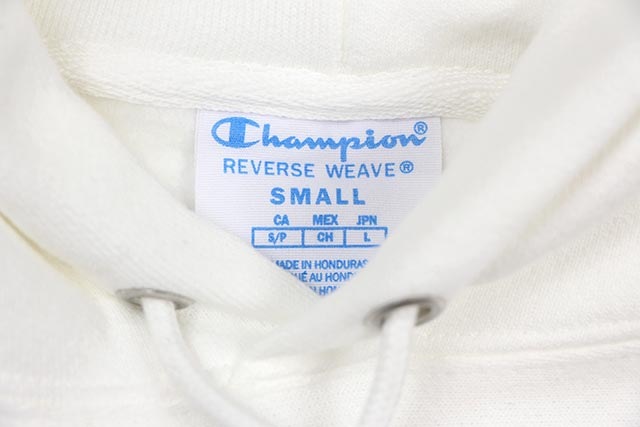 CHAMPION REVERSE WEAVE PULLOVER HOODIE (GF68-WHC:WHITE) | Brand