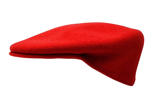 KANGOL WOOL 504 HUNTING CAP (0258BC/RD608:RED)