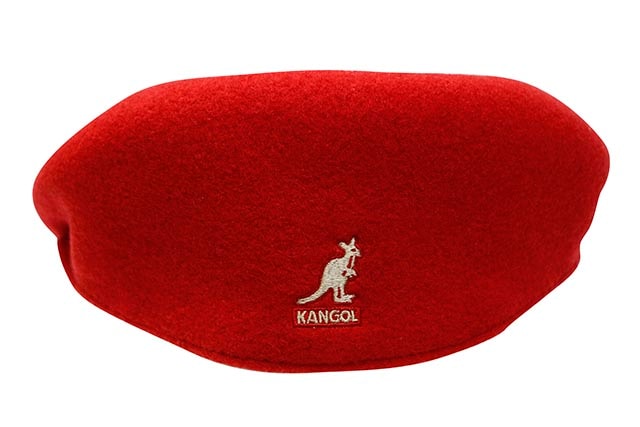 KANGOL WOOL 504 HUNTING CAP (0258BC/RD608:RED)