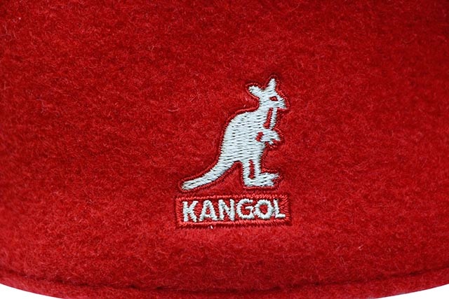 KANGOL WOOL 504 HUNTING CAP (0258BC/RD608:RED)