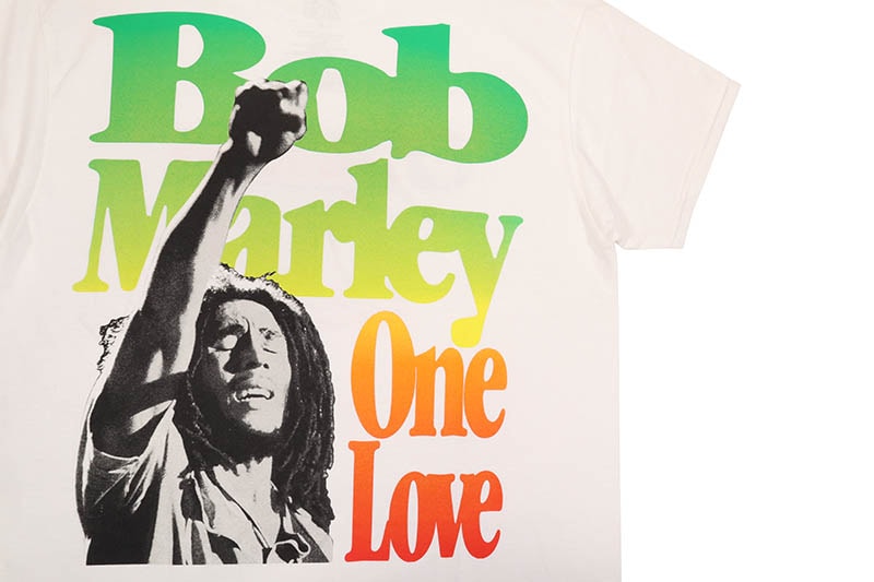ZION ROOTSWEAR BOB MARLEY ONE LOVE T-SHIRT (WHITE) | Brand,OTR