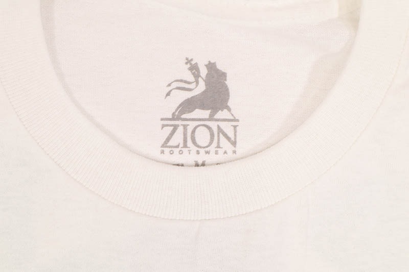 ZION ROOTSWEAR BOB MARLEY ONE LOVE T-SHIRT (WHITE)