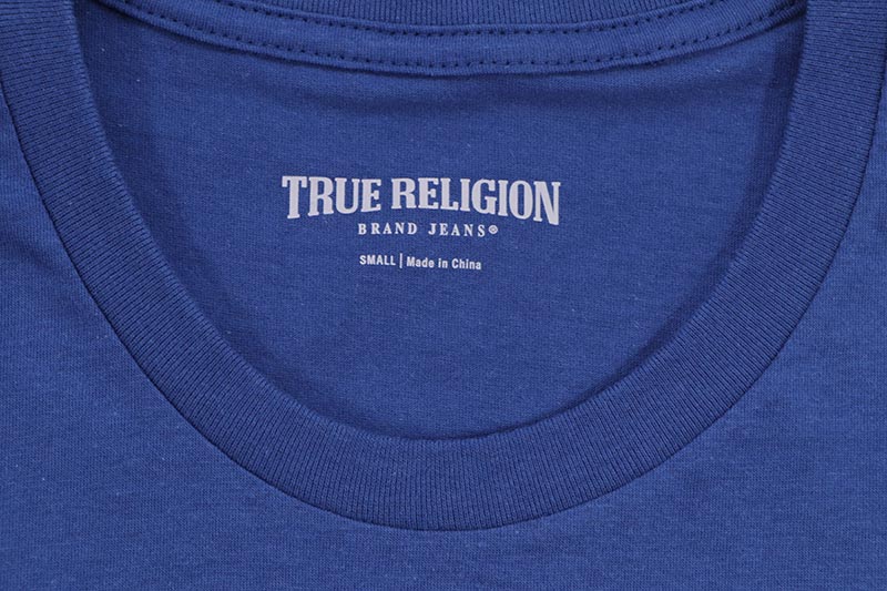 TRUE RELIGION BUDDHA LOGO TEE (M4O8U24JV7:COBALT)