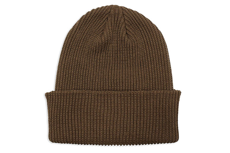 ADVANCE COTTON ACRYLIC BEANIE (BROWN)