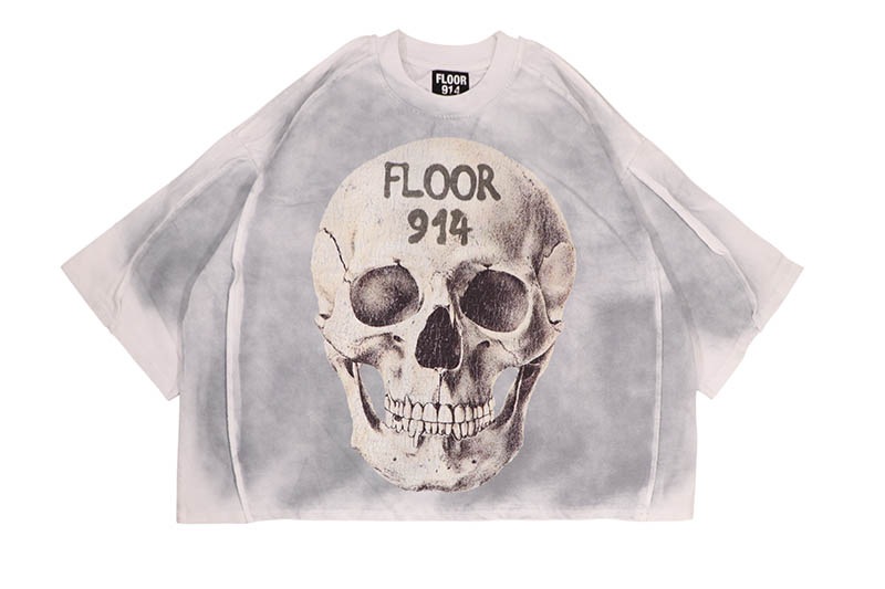 FLOOR 914 REAPER T-SHIRT (WHITE)