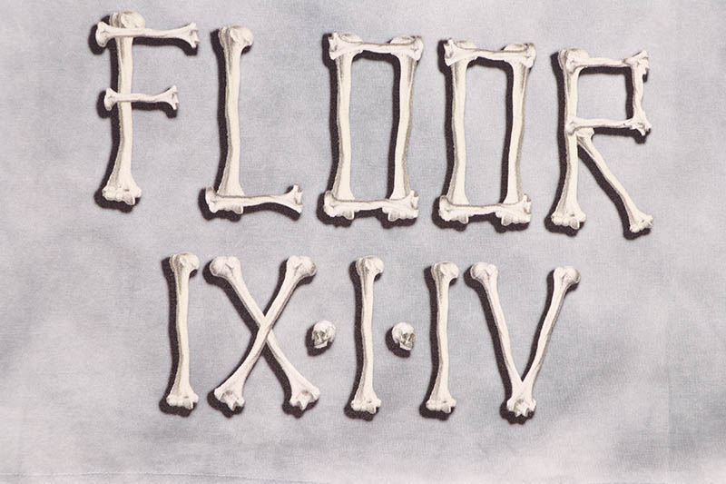 FLOOR 914 REAPER T-SHIRT (WHITE)