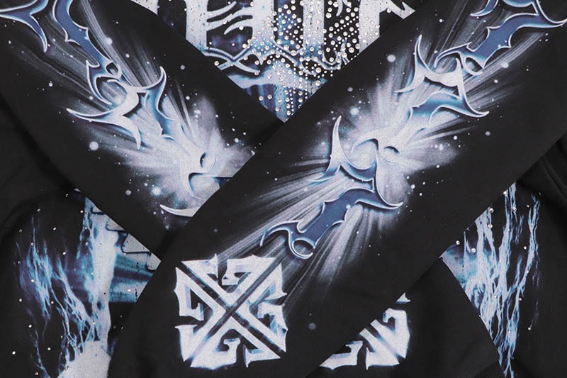 GUAPI BLACK HEAVENS VAULT HOODIE V1 (652BHVHV1)