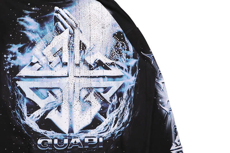 GUAPI BLACK HEAVENS VAULT HOODIE V1 (652BHVHV1)