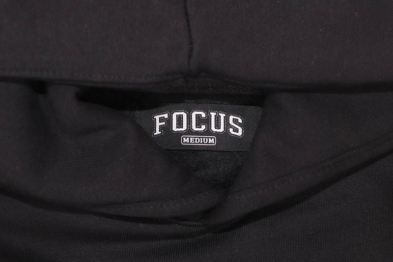 FOCUS STREET LIBERTY CROPPED HOODIE (80771:BLACK)