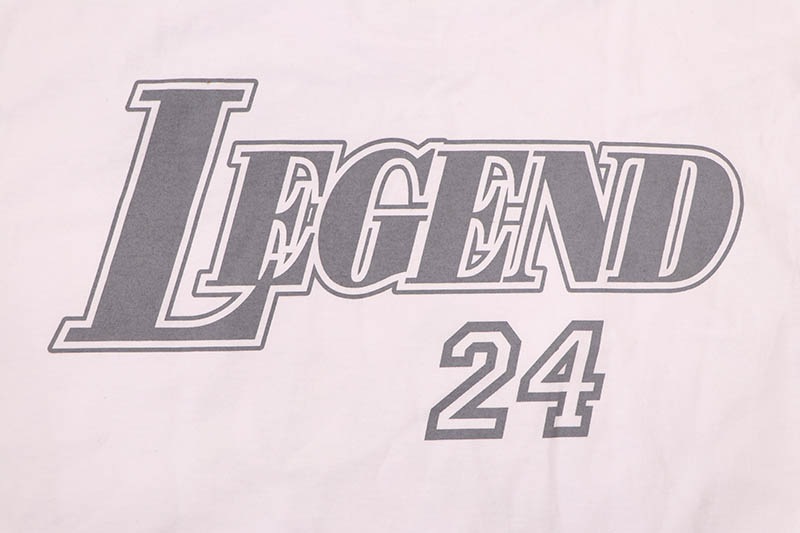STREET WEAR SUPPLY KOBE LEGEND 24 S/S T-SHIRT (WHITE)