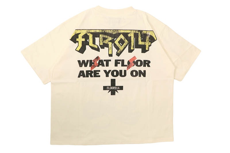 FLOOR 914 AZTEC T-SHIRT (CREAM) | Brand,A-F,FLOOR 914 | GROWAROUND