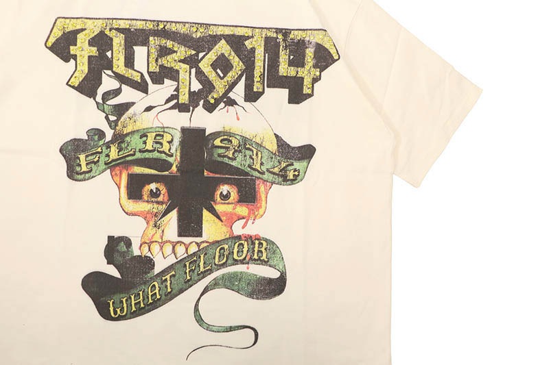 FLOOR 914 AZTEC T-SHIRT (CREAM)