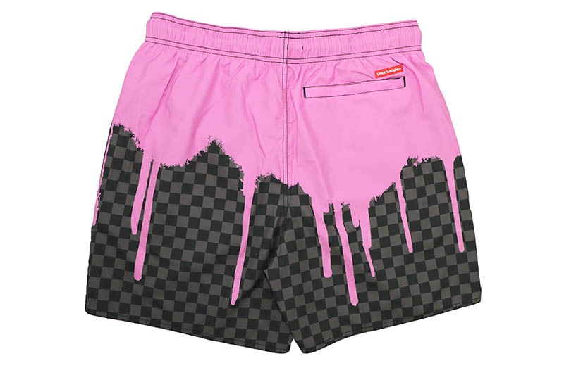 SPRAYGROUND OCEAN DRIP CHECK SWIM SHORTS SWM2054