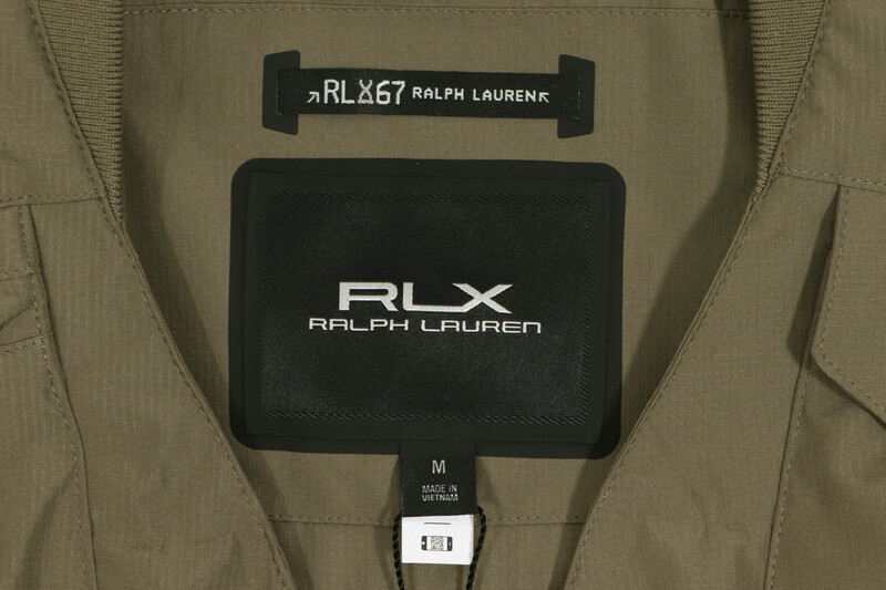 RLX RALPH LAUREN WATER REPELLENT VEST (784864294002:BRITISH OLIVE)