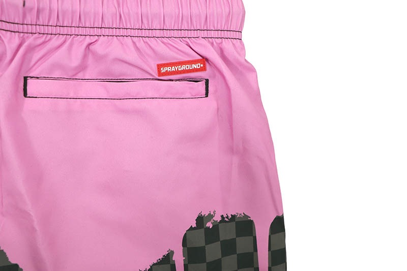 SPRAYGROUND OCEAN DRIP CHECK SWIM SHORTS SWM2054