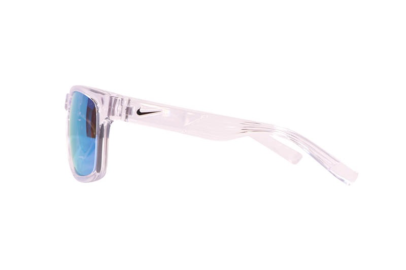 NIKE CRUISER SUNGLASSES (FQ4677-914:CRYTSTAL CLEAR/FROZEN BLUE)