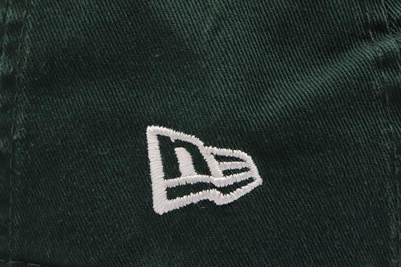 NEW ERA NEW YORK YANKEES 9TWENTY WASHED COTTON CLOTH STRAP CAP (DARK GREEN/WHITE) 13562180 11434005