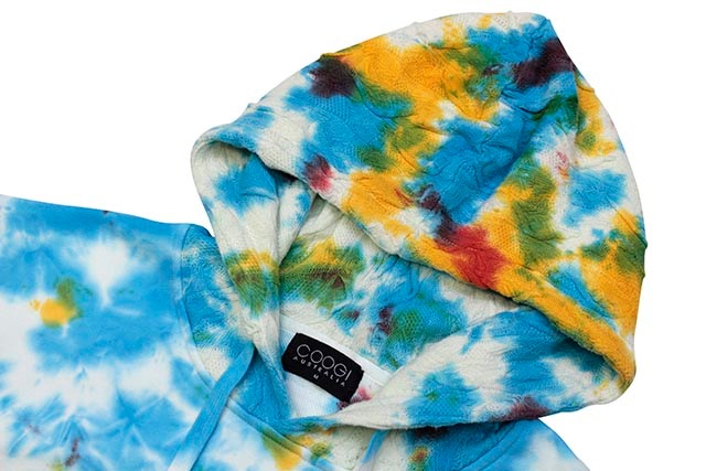 COOGI CUT & SEW TIE DYE HOODY (CG65920:BIGGIE TYE DYE)
