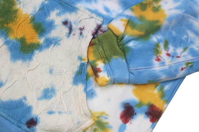 COOGI CUT & SEW TIE DYE HOODY (CG65920:BIGGIE TYE DYE)