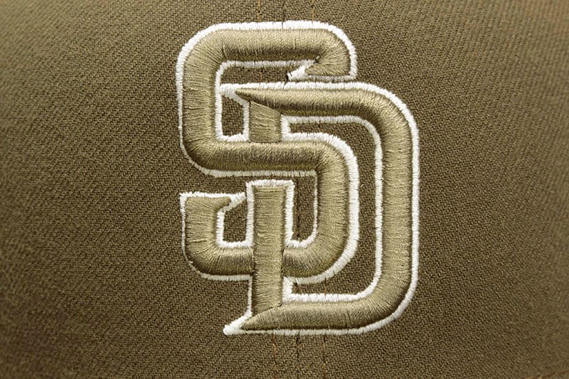 NEW ERA SAN DIEGO PADRES AUTHENTIC COLLECTION 59FIFTY FITTED CAP (OLIVE)