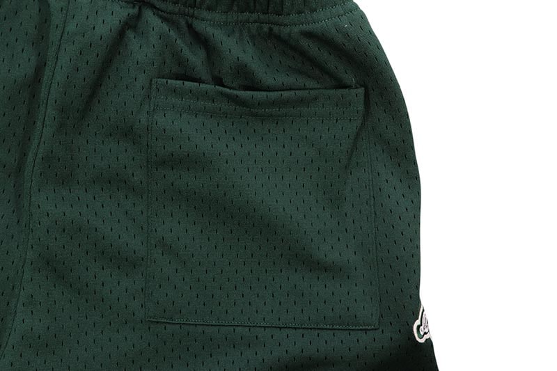 PRO STANDARD OAKLAND ATHLETICS LOGO MESH SHORT (LOA334139-FOR:FOREST GREEN)