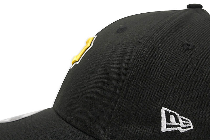 NEW ERA PITTSBURGH PIRATES TEAM CLASSIC 39THIRTY STRETCH FIT CAP (ALTERNATE BLACK)