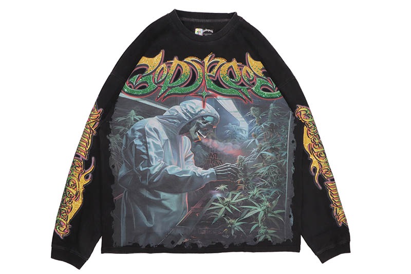 GODSPEED INDOOR VVS LS T-SHIRT (BLACK)