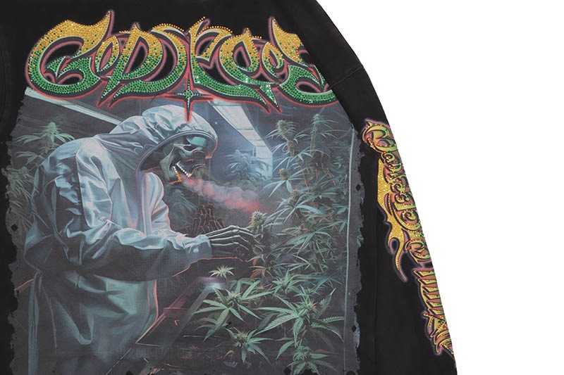 GODSPEED INDOOR VVS LS T-SHIRT (BLACK)