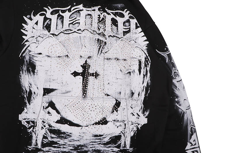 GUAPI BLACK HEAVENS VAULT HOODIE V3 (667BHVHV3)