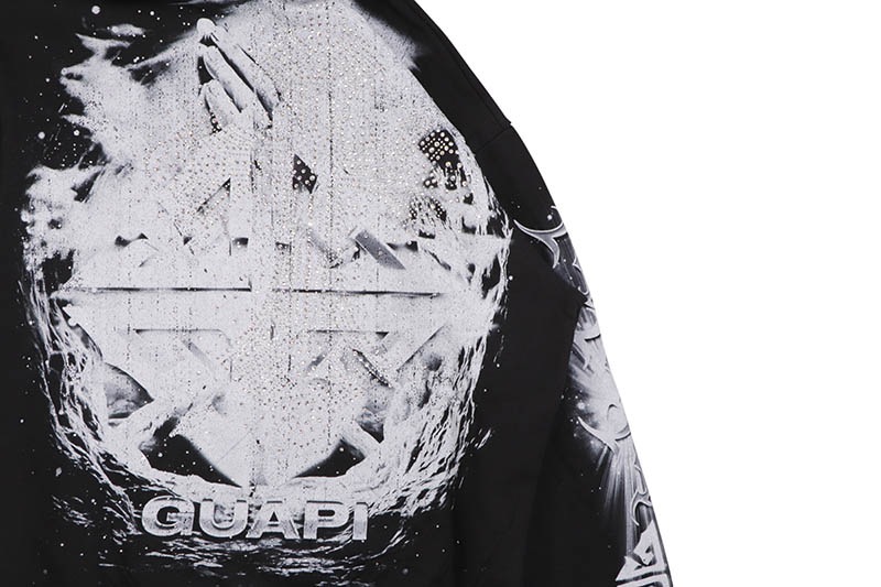 GUAPI BLACK HEAVENS VAULT HOODIE V3 (667BHVHV3)