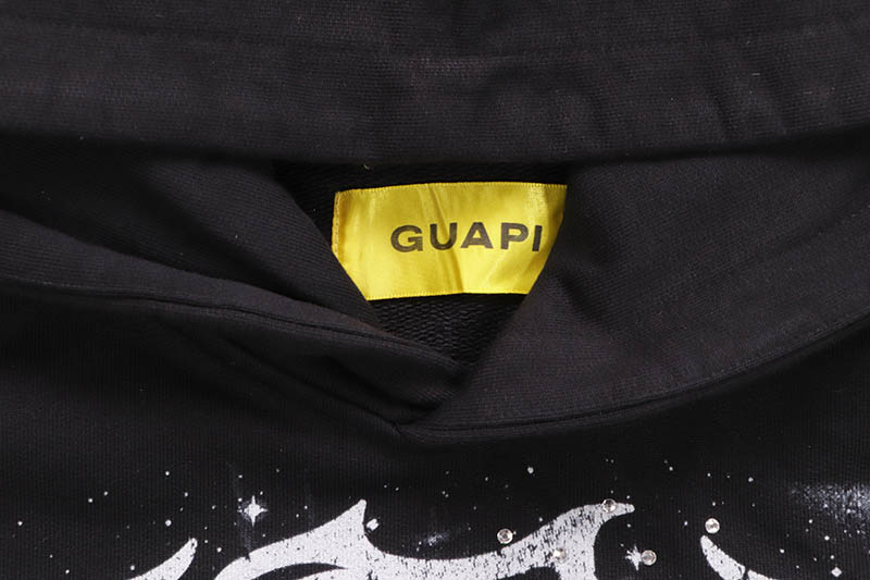 GUAPI BLACK HEAVENS VAULT HOODIE V3 (667BHVHV3)