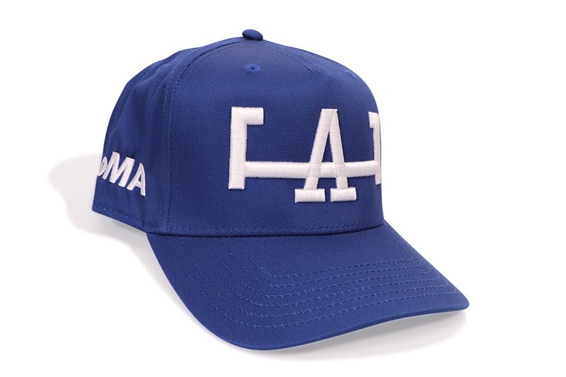 oMA STUDIOS LA HAT CURVED BRIM (BLUE)
