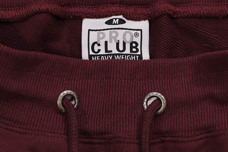 PRO CLUB HEAVYWEIGHT FRENCH TERRY SHORT (MAROON) 197